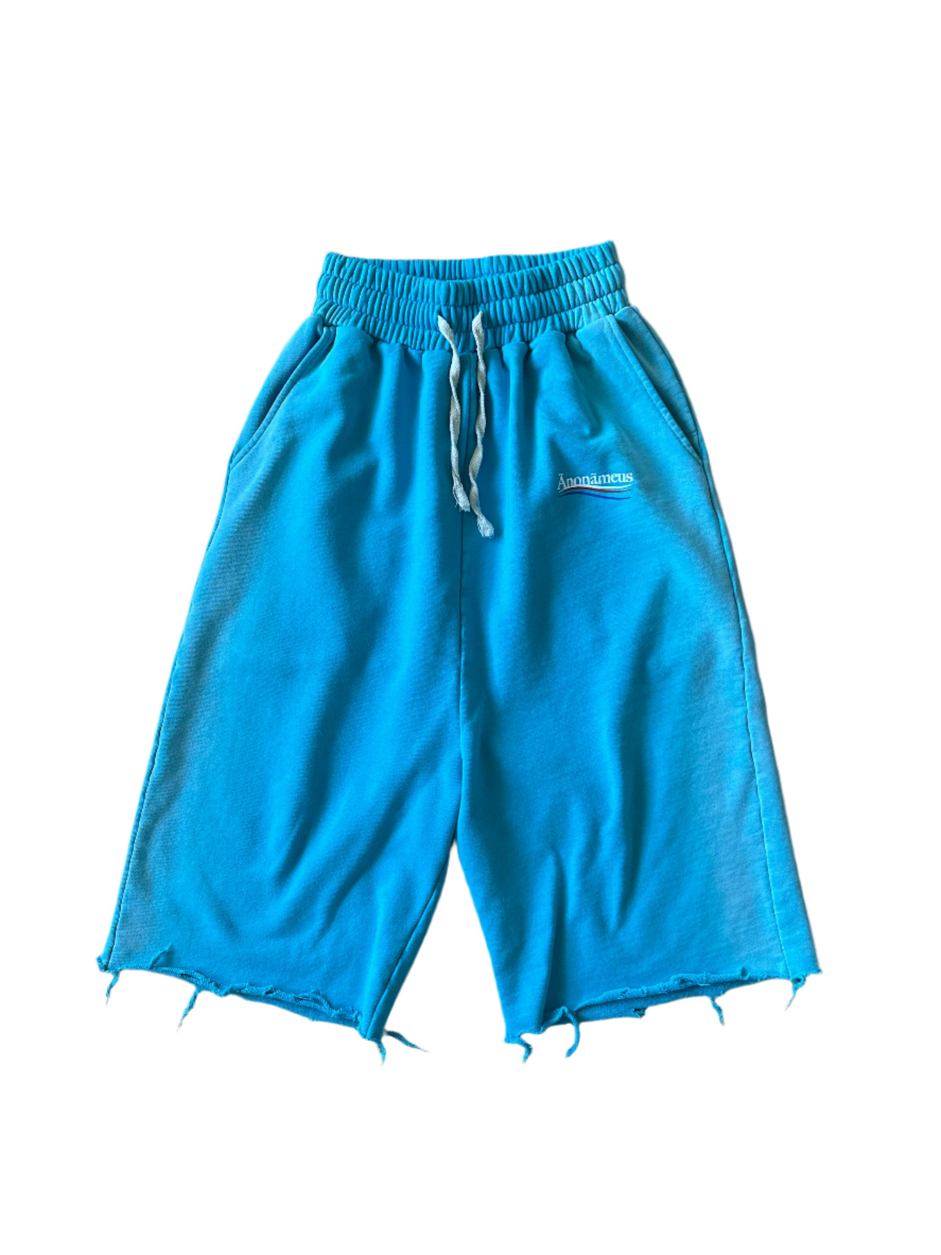 COTTON CANDY "LONG" SHORTS (BLUE)