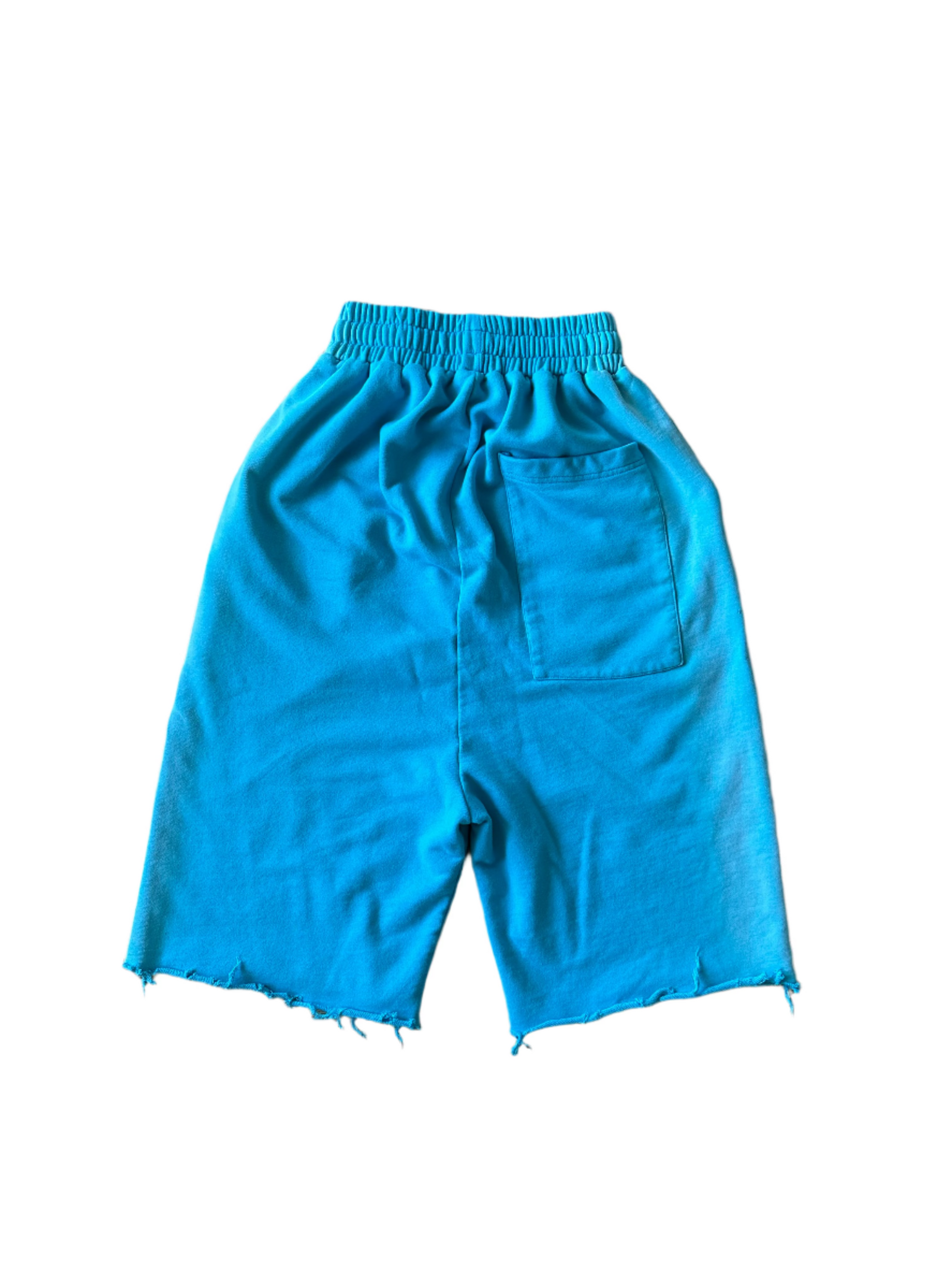 COTTON CANDY "LONG" SHORTS (BLUE)
